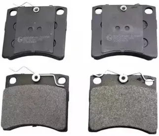 Комплект тормозных колодок, дисковый тормоз DENCKERMANN купить