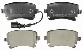 Комплект тормозных колодок, дисковый тормоз DENCKERMANN купить