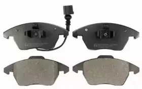 Комплект тормозных колодок, дисковый тормоз DENCKERMANN купить