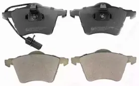 Комплект тормозных колодок, дисковый тормоз DENCKERMANN купить