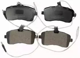 Комплект тормозных колодок, дисковый тормоз DENCKERMANN купить