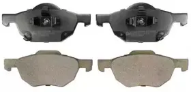 Комплект тормозных колодок, дисковый тормоз DENCKERMANN купить