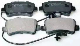 Комплект тормозных колодок, дисковый тормоз DENCKERMANN купить