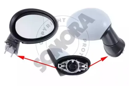 Наружное зеркало SOMORA купить