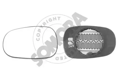 Зеркальное стекло, наружное зеркало SOMORA купить