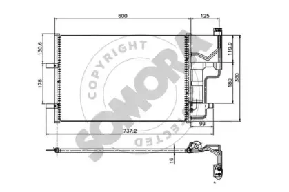 Конденсатор, кондиционер SOMORA купить
