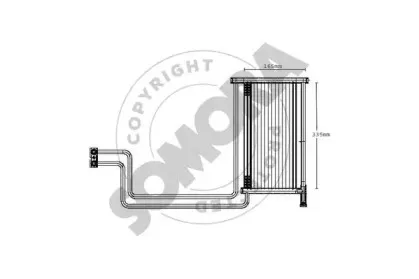 Масляный радиатор, автоматическая коробка передач SOMORA купить