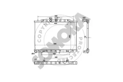 Радиатор, охлаждение двигателя SOMORA купить