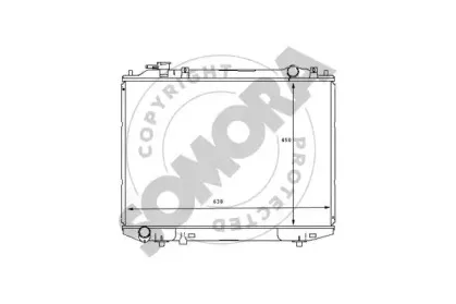 Радиатор, охлаждение двигателя SOMORA купить