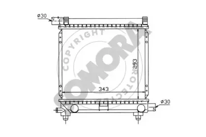 Радиатор, охлаждение двигателя SOMORA купить
