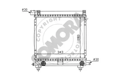 Радиатор, охлаждение двигателя SOMORA купить