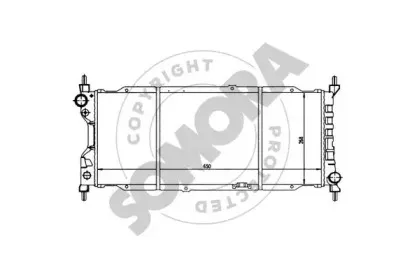 Радиатор, охлаждение двигателя SOMORA купить