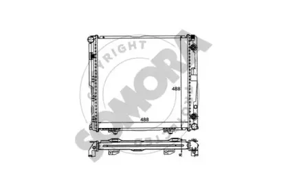 Радиатор, охлаждение двигателя SOMORA купить