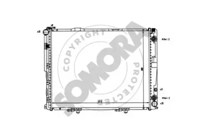 Радиатор, охлаждение двигателя SOMORA купить