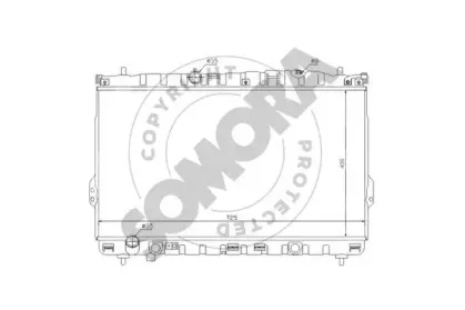 Радиатор, охлаждение двигателя SOMORA купить