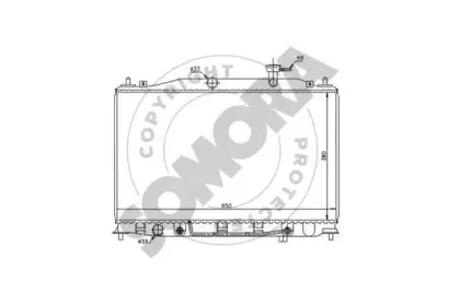 Радиатор, охлаждение двигателя SOMORA купить