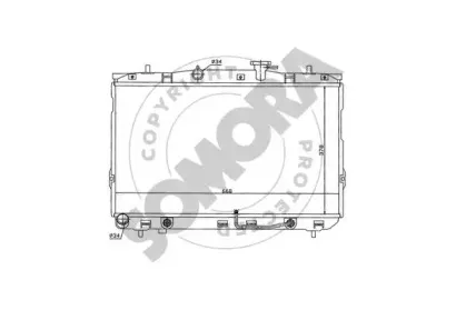 Радиатор, охлаждение двигателя SOMORA купить