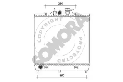 Радиатор, охлаждение двигателя SOMORA купить
