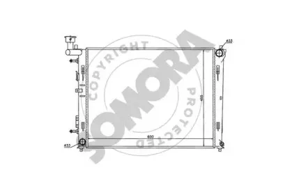 Радиатор, охлаждение двигателя SOMORA купить