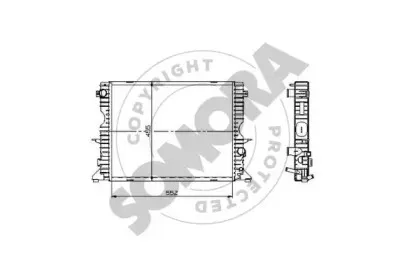 Радиатор, охлаждение двигателя SOMORA купить