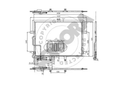 Конденсатор, кондиционер SOMORA купить