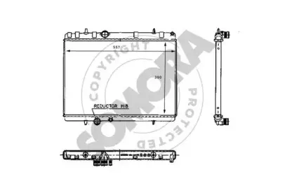 Радиатор, охлаждение двигателя SOMORA купить