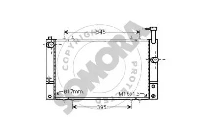 Радиатор, охлаждение двигателя SOMORA купить