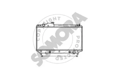 Радиатор, охлаждение двигателя SOMORA купить