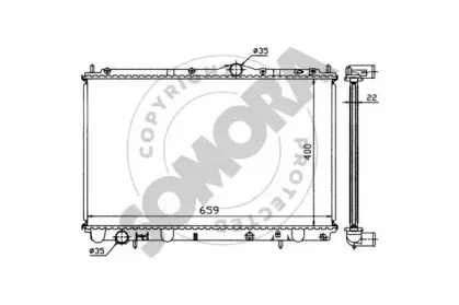 Радиатор, охлаждение двигателя SOMORA купить