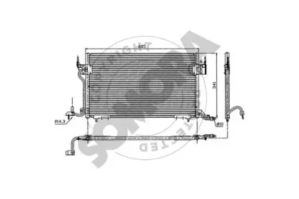 Конденсатор, кондиционер SOMORA купить