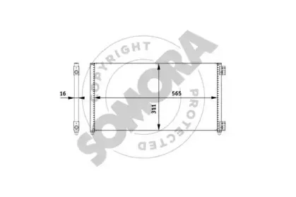 Конденсатор, кондиционер SOMORA купить