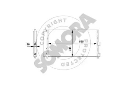 Конденсатор, кондиционер SOMORA купить