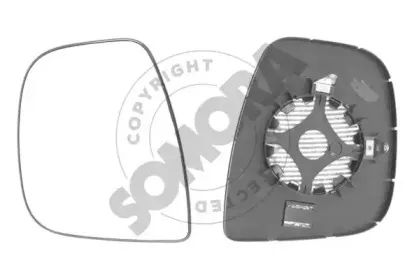 Зеркальное стекло, наружное зеркало SOMORA купить