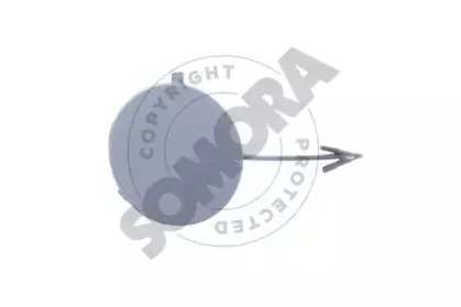 Заслонка, буксирный крюк SOMORA купить