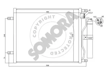 Конденсатор, кондиционер SOMORA купить