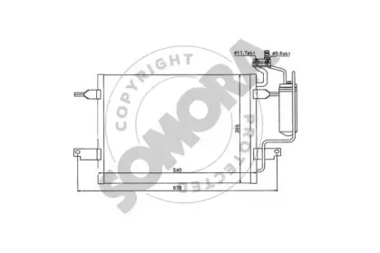 Конденсатор, кондиционер SOMORA купить
