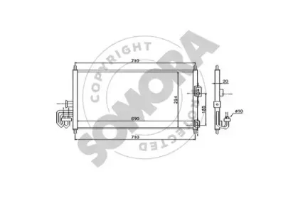 Конденсатор, кондиционер SOMORA купить