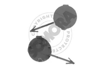 Заслонка, буксирный крюк SOMORA купить