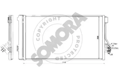 Конденсатор, кондиционер SOMORA купить