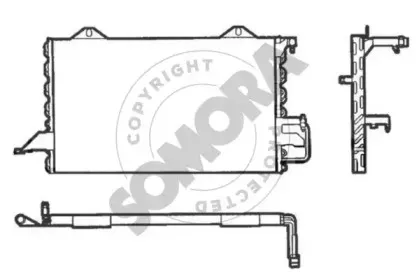 Конденсатор, кондиционер SOMORA купить