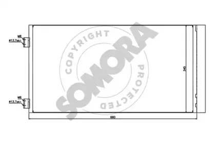 Конденсатор, кондиционер SOMORA купить