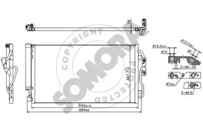 Конденсатор, кондиционер SOMORA купить