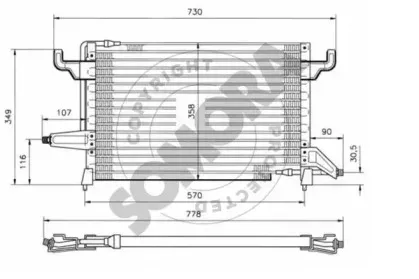 Конденсатор, кондиционер SOMORA купить
