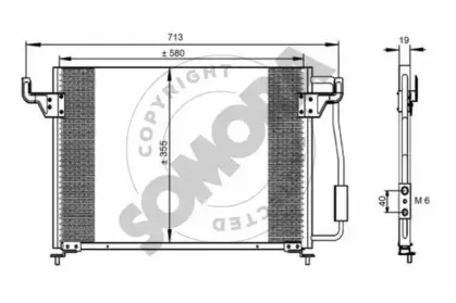 Конденсатор, кондиционер SOMORA купить