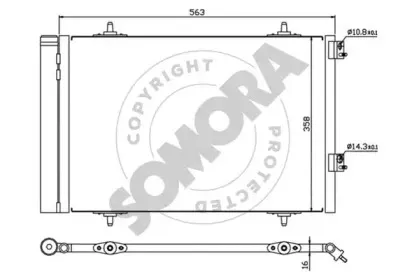 Конденсатор, кондиционер SOMORA купить