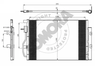 Конденсатор, кондиционер SOMORA купить