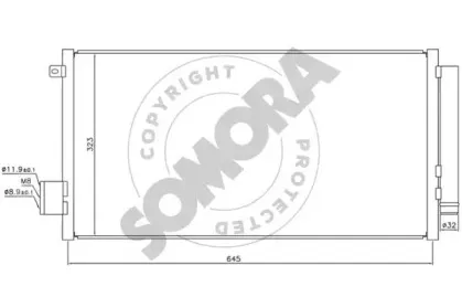 Конденсатор, кондиционер SOMORA купить