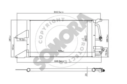 Конденсатор, кондиционер SOMORA купить