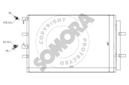 Конденсатор, кондиционер SOMORA купить