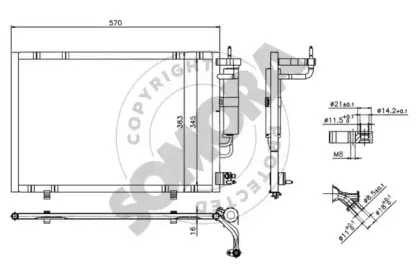Конденсатор, кондиционер SOMORA купить